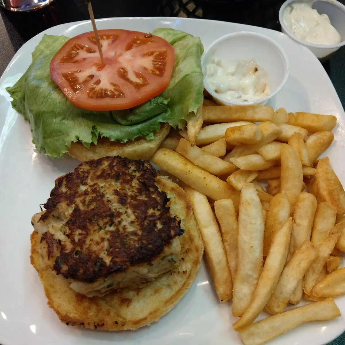 Crab Cake Sandwich Platter