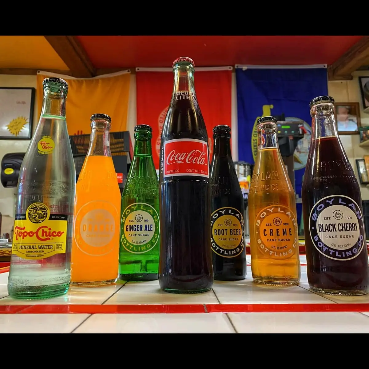 Bottled Sodas