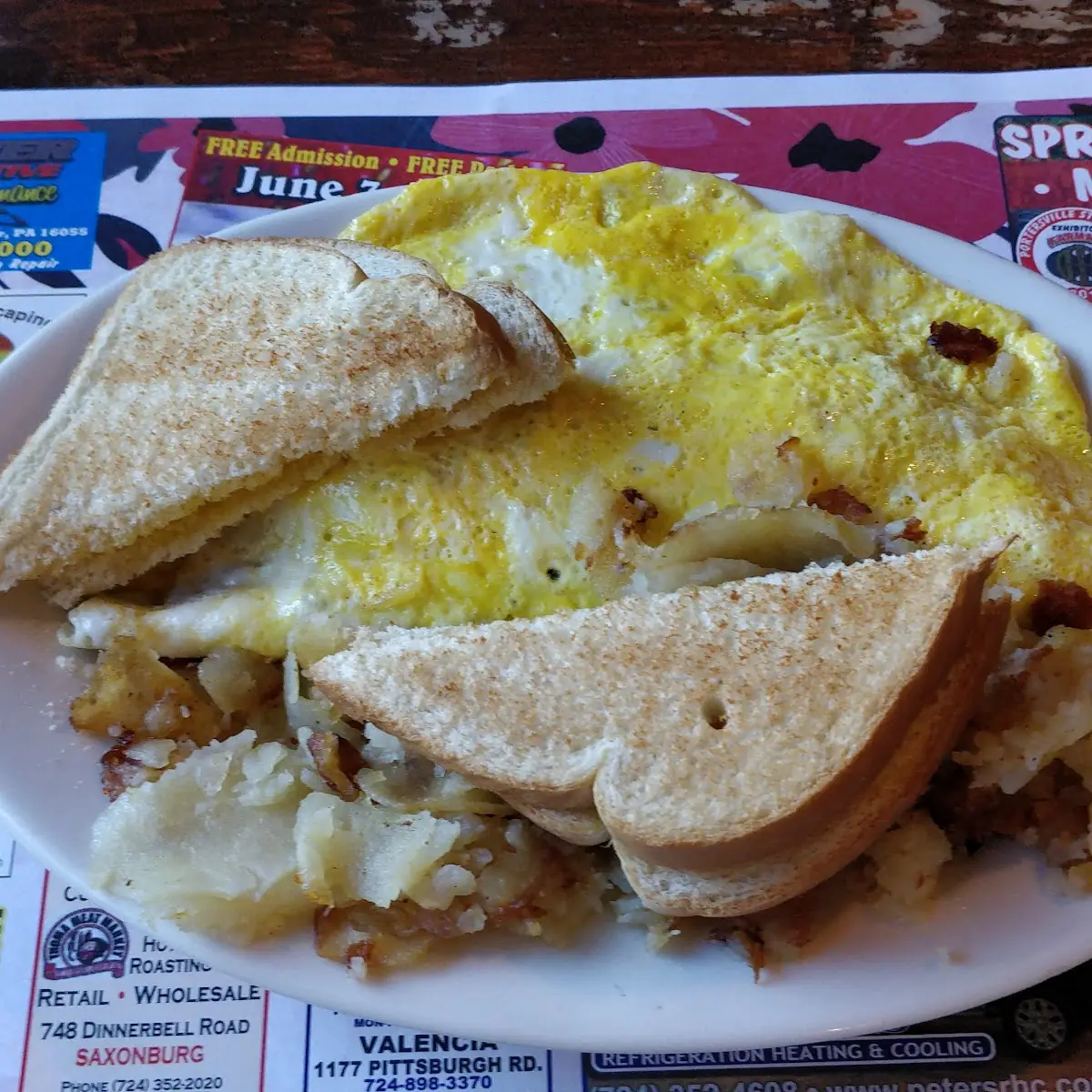 Philly & Cheese Omelet