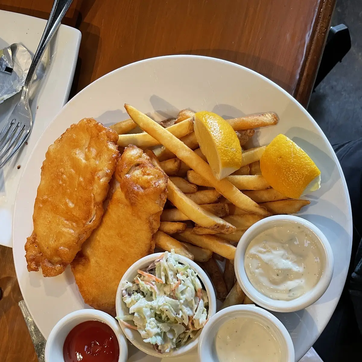 Beer-Battered Fish & Chips