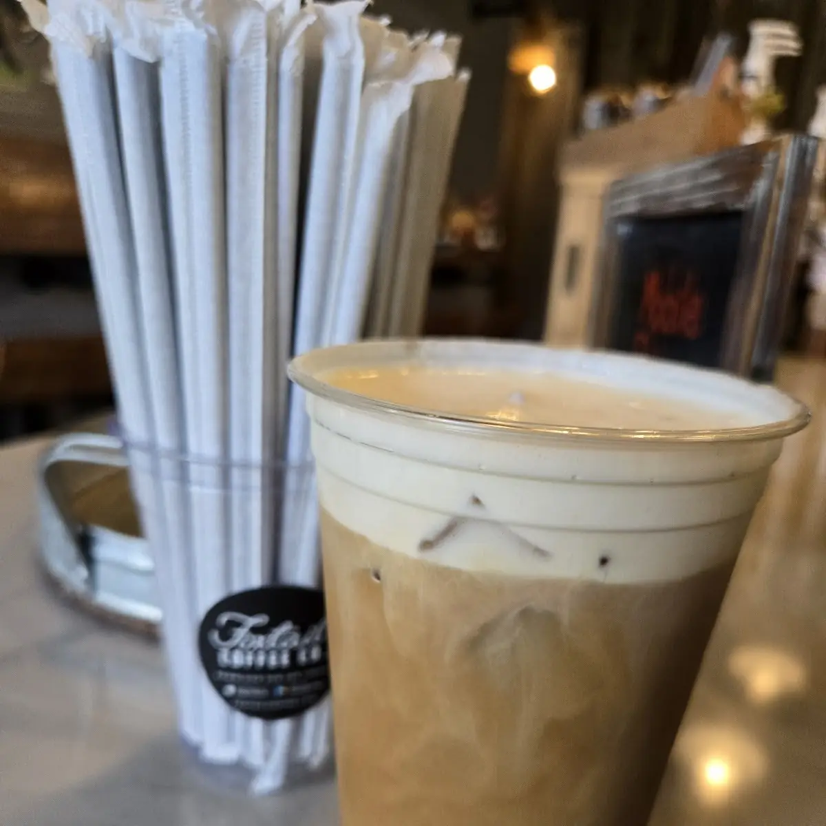 Cold Brew with Sweet Cream Foam