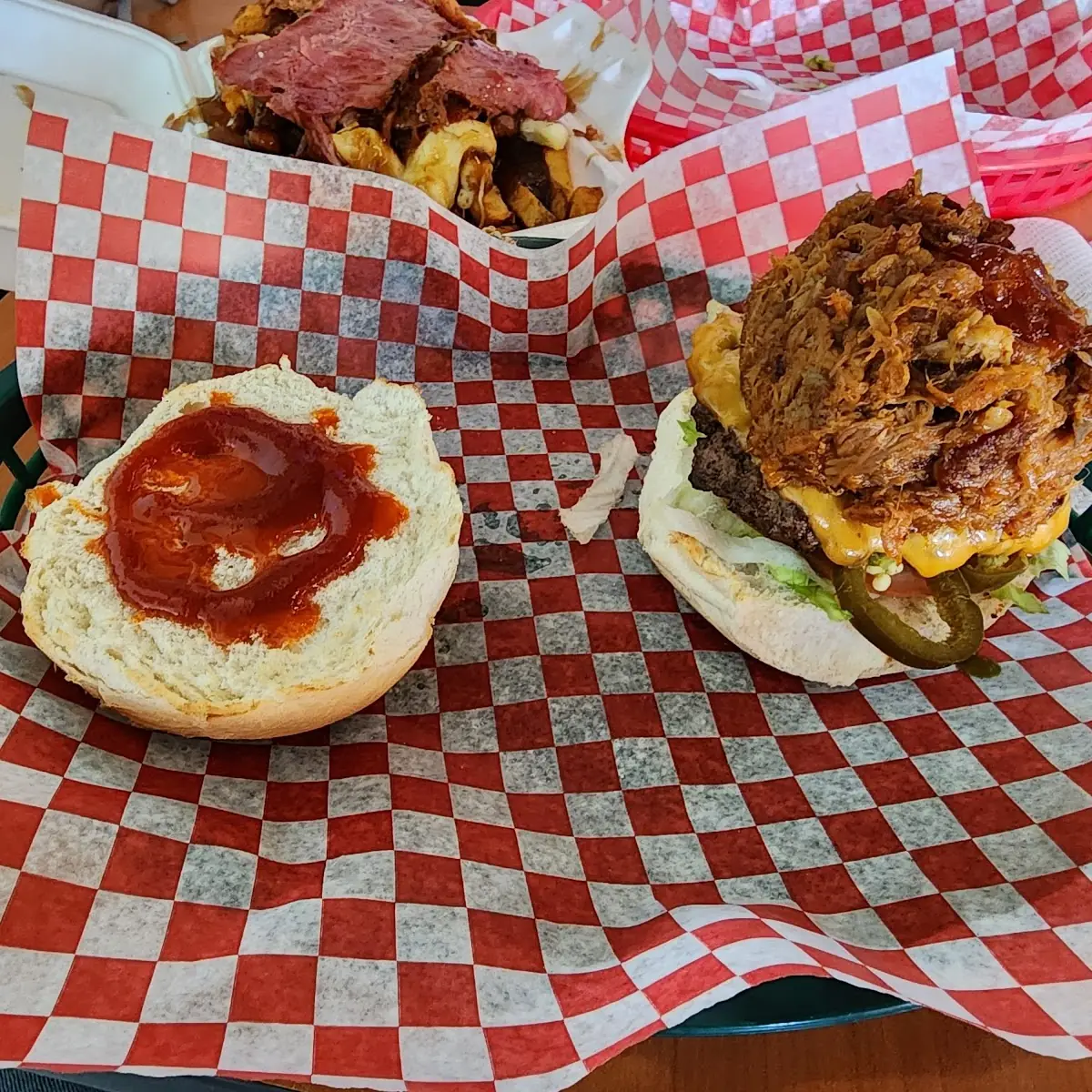 Pulled Pork Burger