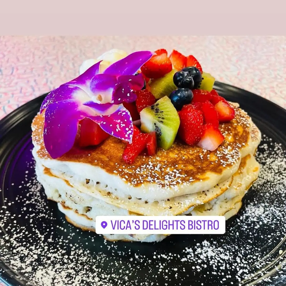 Rainbow Sprinkles Pancake