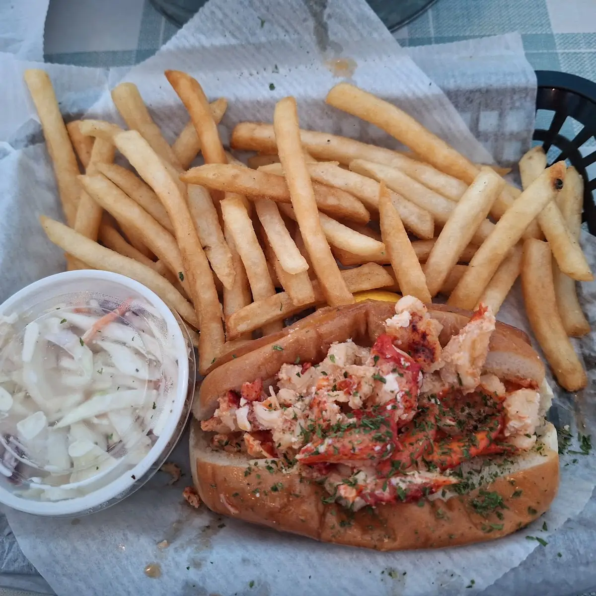 Warm Connecticut Lobster Roll
