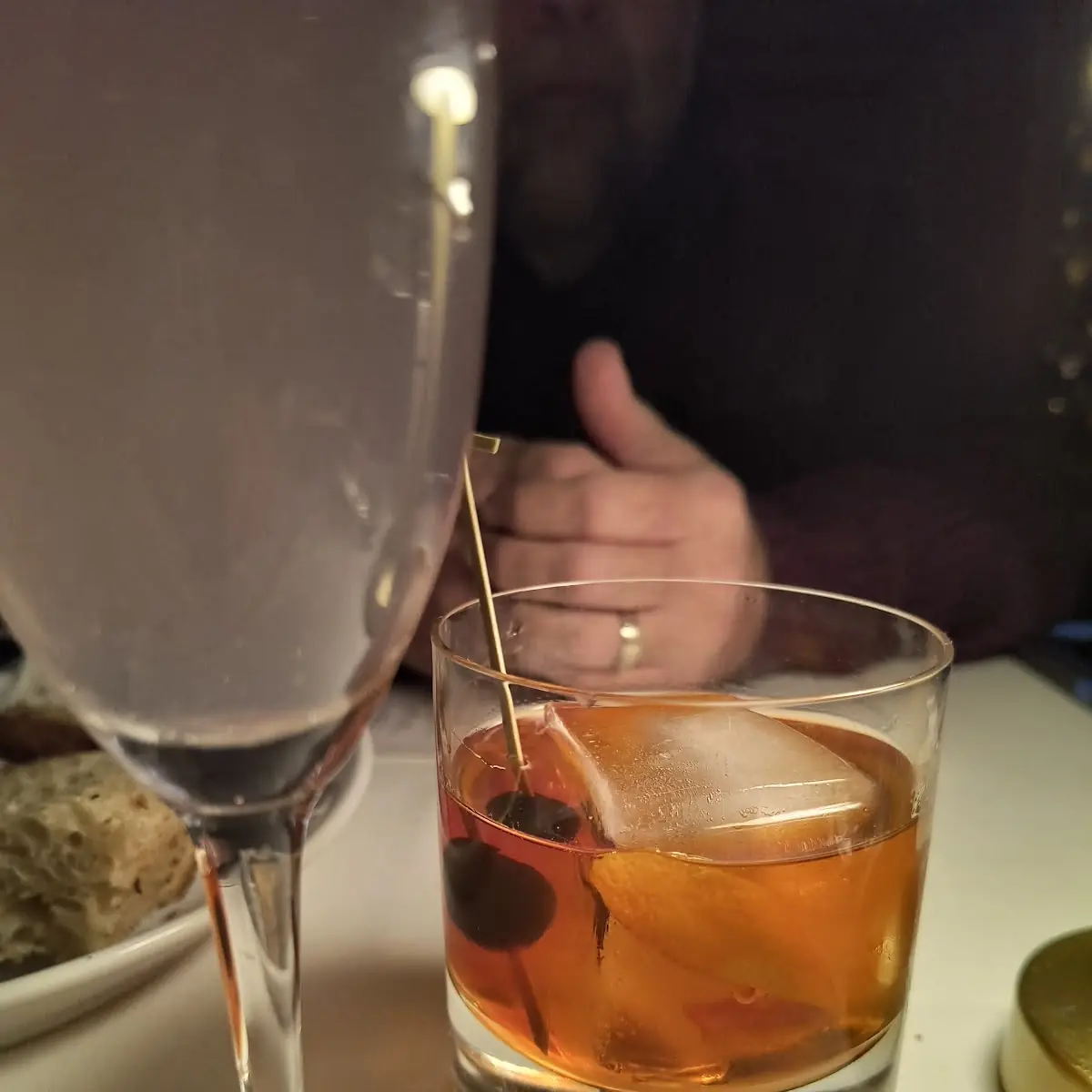French 75 and Old Fashioned
