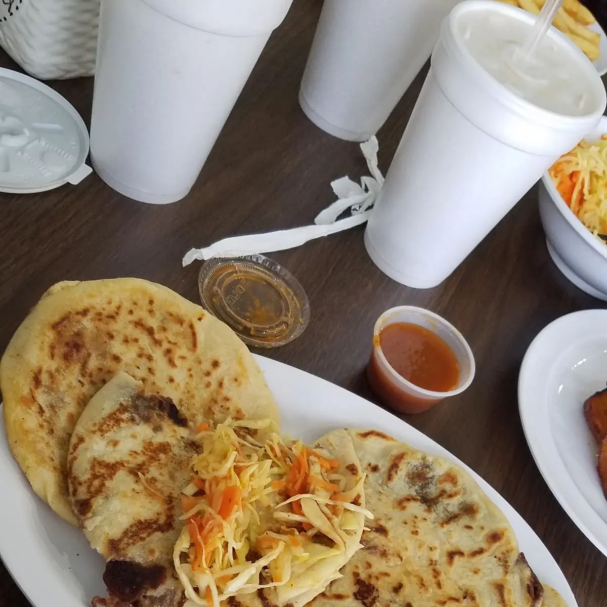Bean and Cheese Pupusas