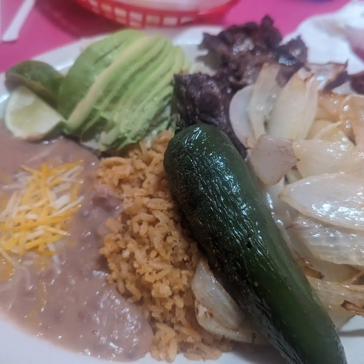Chicken and Steak Fajitas