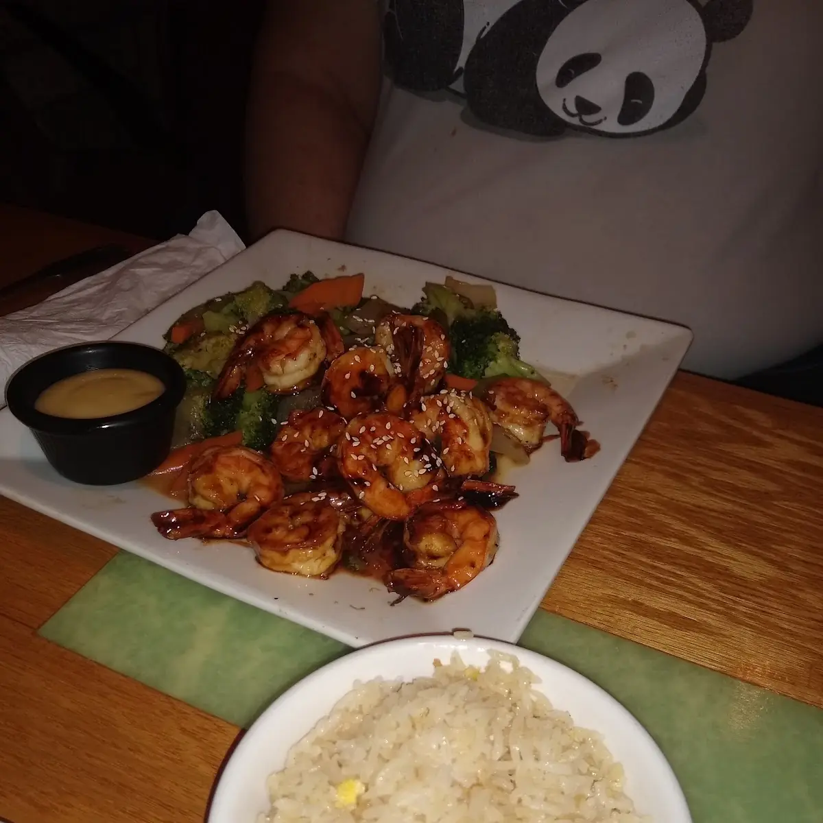 Hibachi Shrimp and Fried Rice