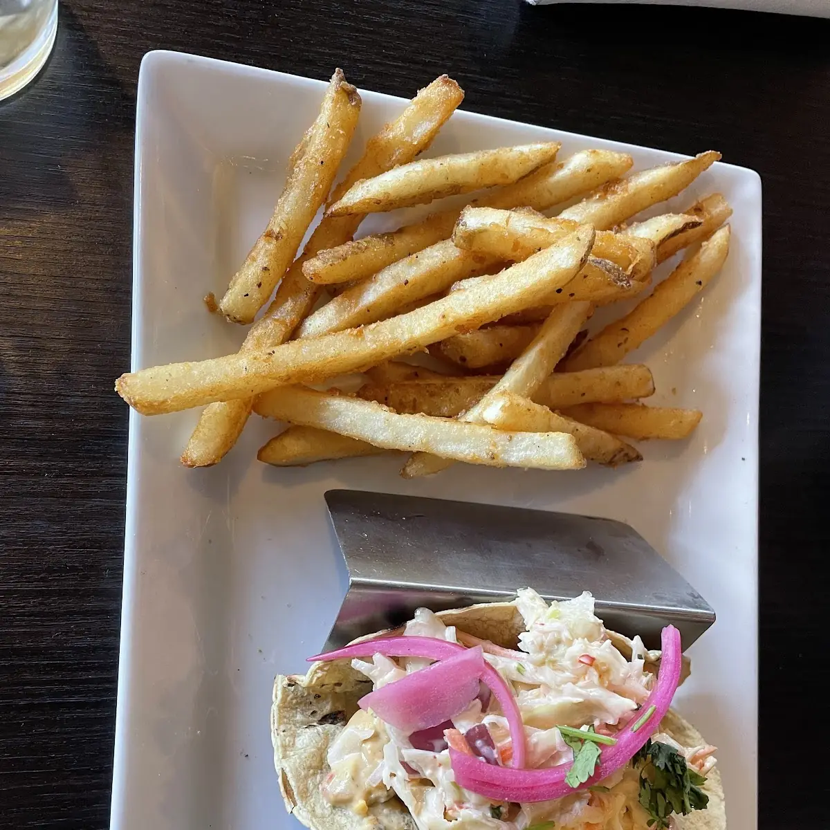 Shrimp Tacos Fries