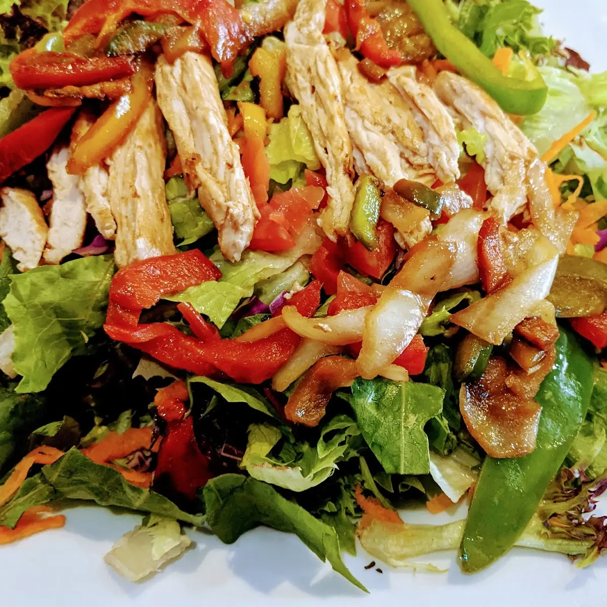 Pepper Chicken Salad
