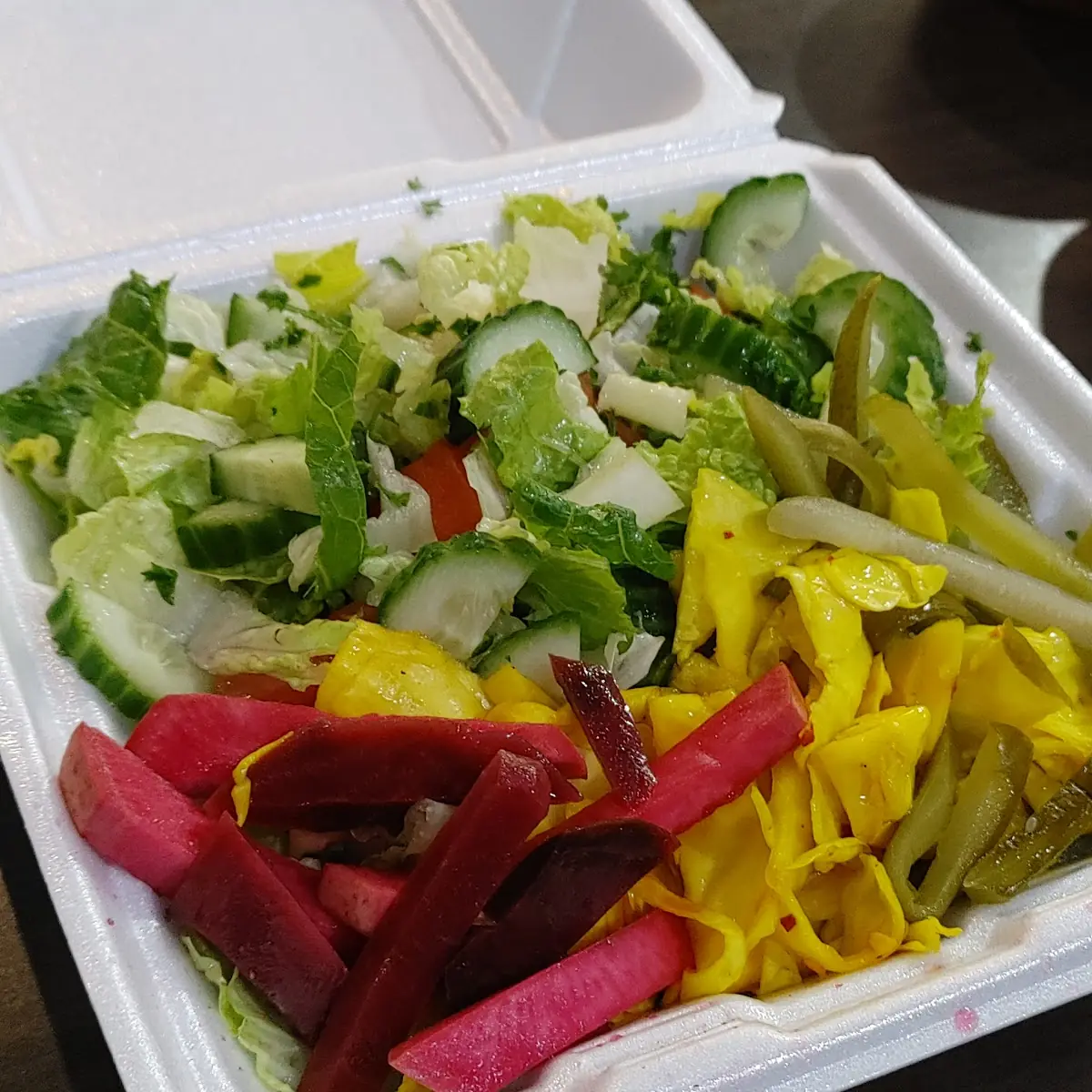 House Salad Lettuce CUCS & Tomato