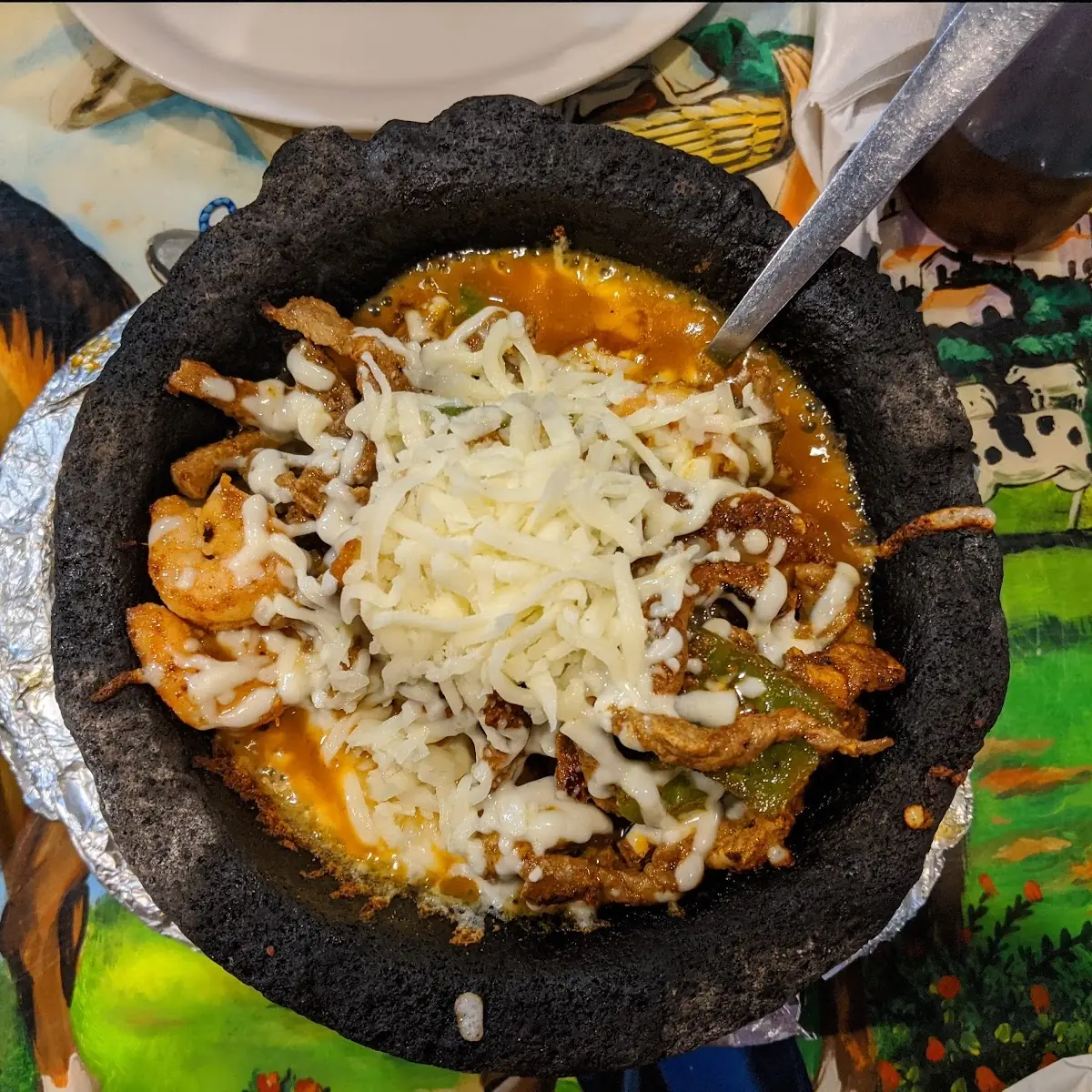 73. Molcajete Queso Blanco