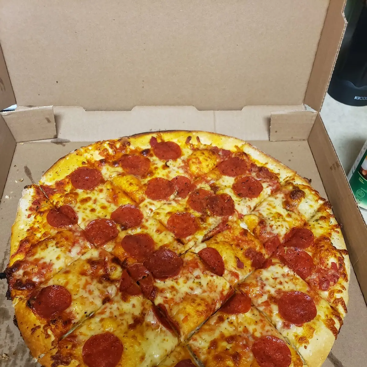 Extra Pepperoni Pizza