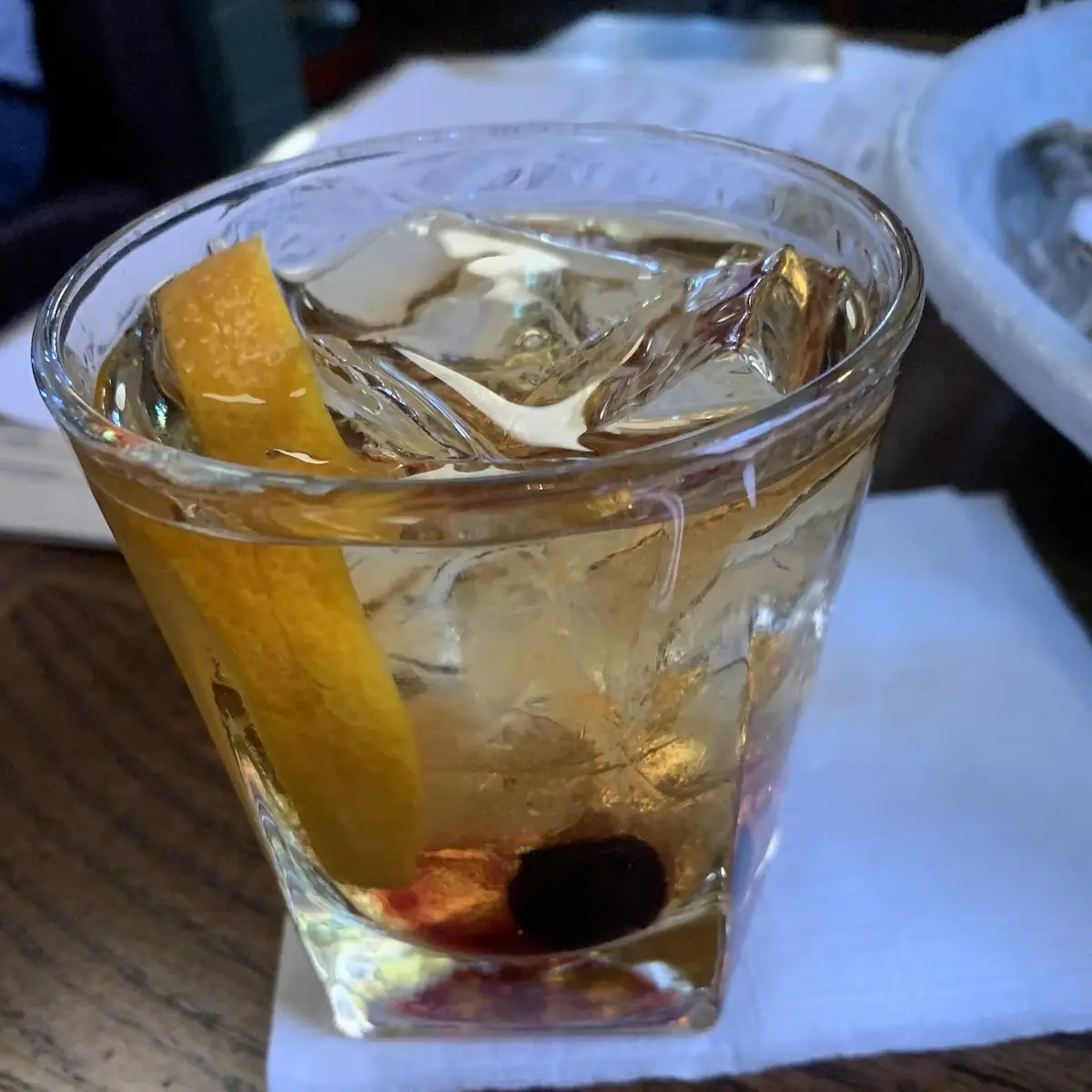 Jims Barrel Aged Black Manhattan