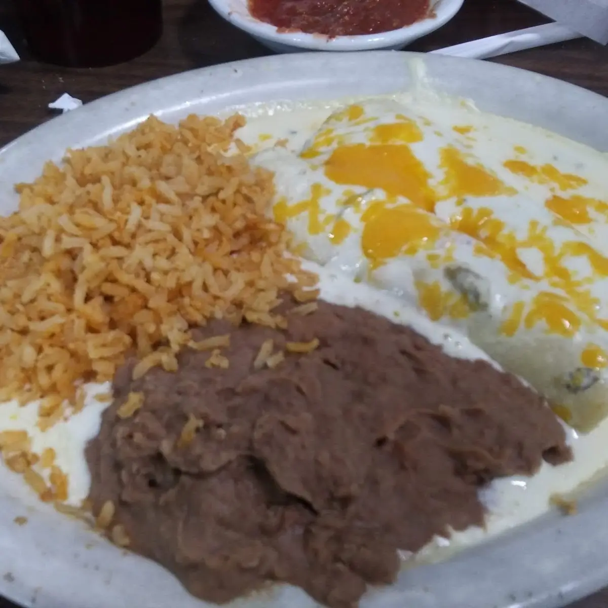 Sour Cream Enchiladas