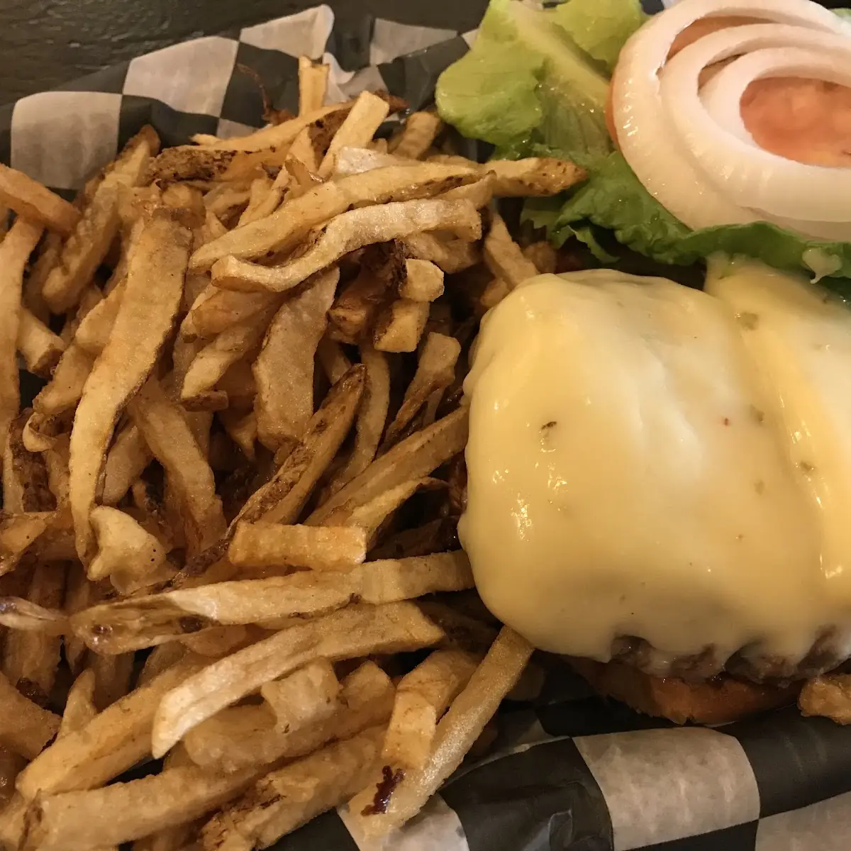 Burger with Fresh Cut Fries