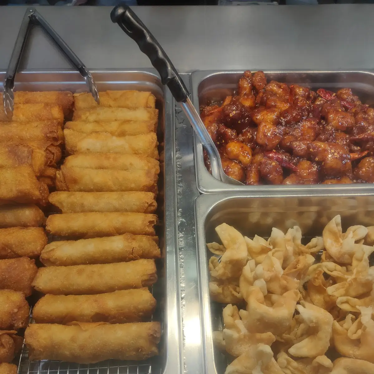 Egg Rolls General TSO's Chicken Cream Cheese Wonton