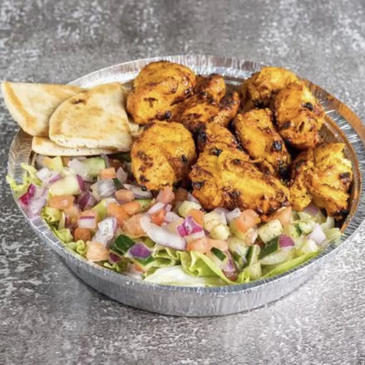 Chicken Tikka over Rice