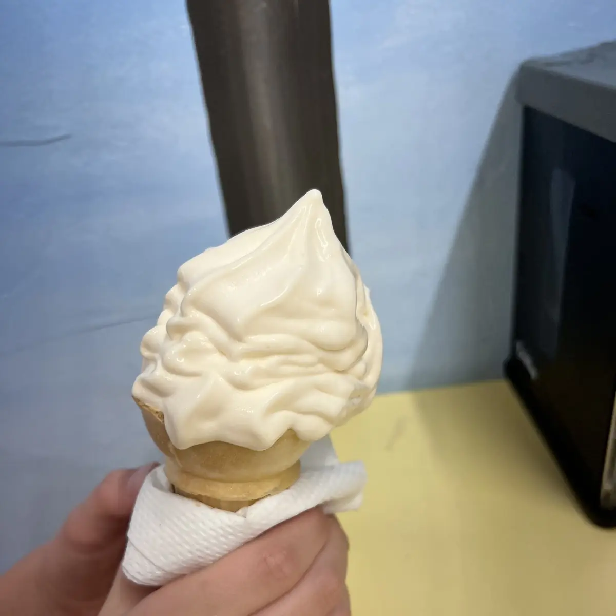 Vanilla Ice Cream Cone