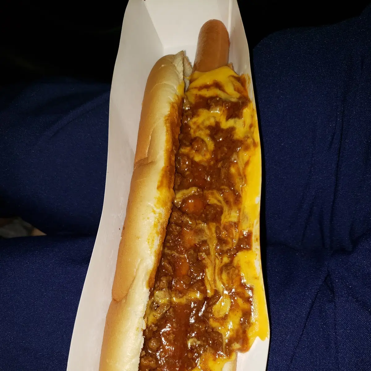 Foot Long Hot Dog