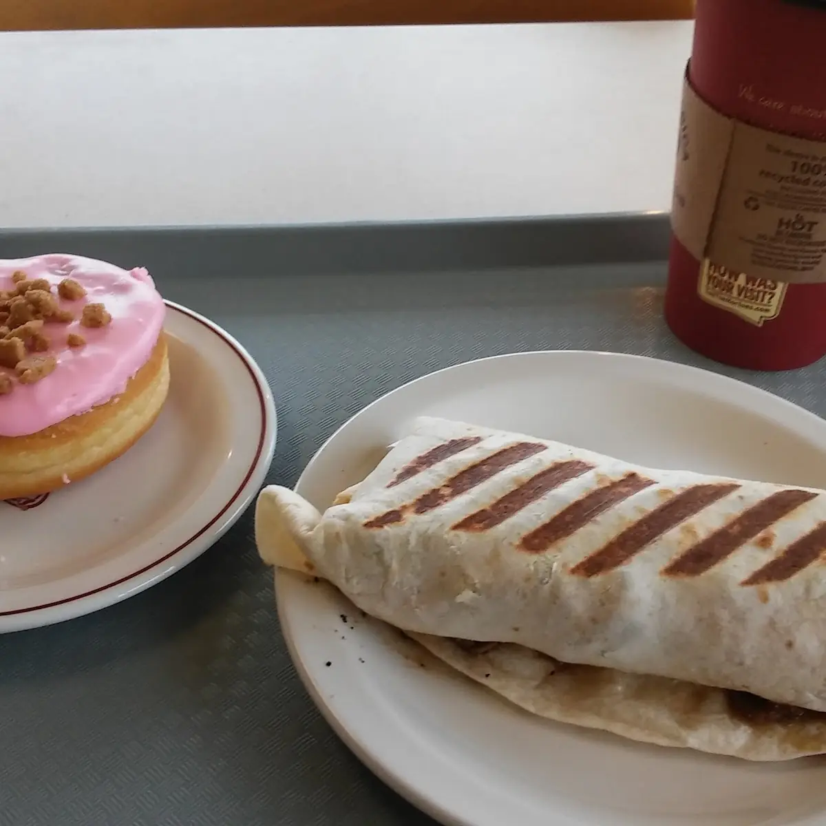Strawberry Cheesecake Donut