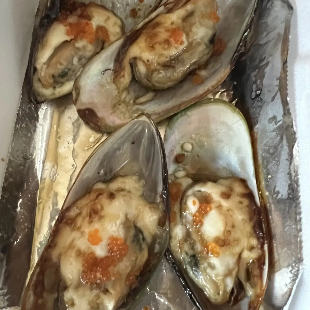 Baked Mussels