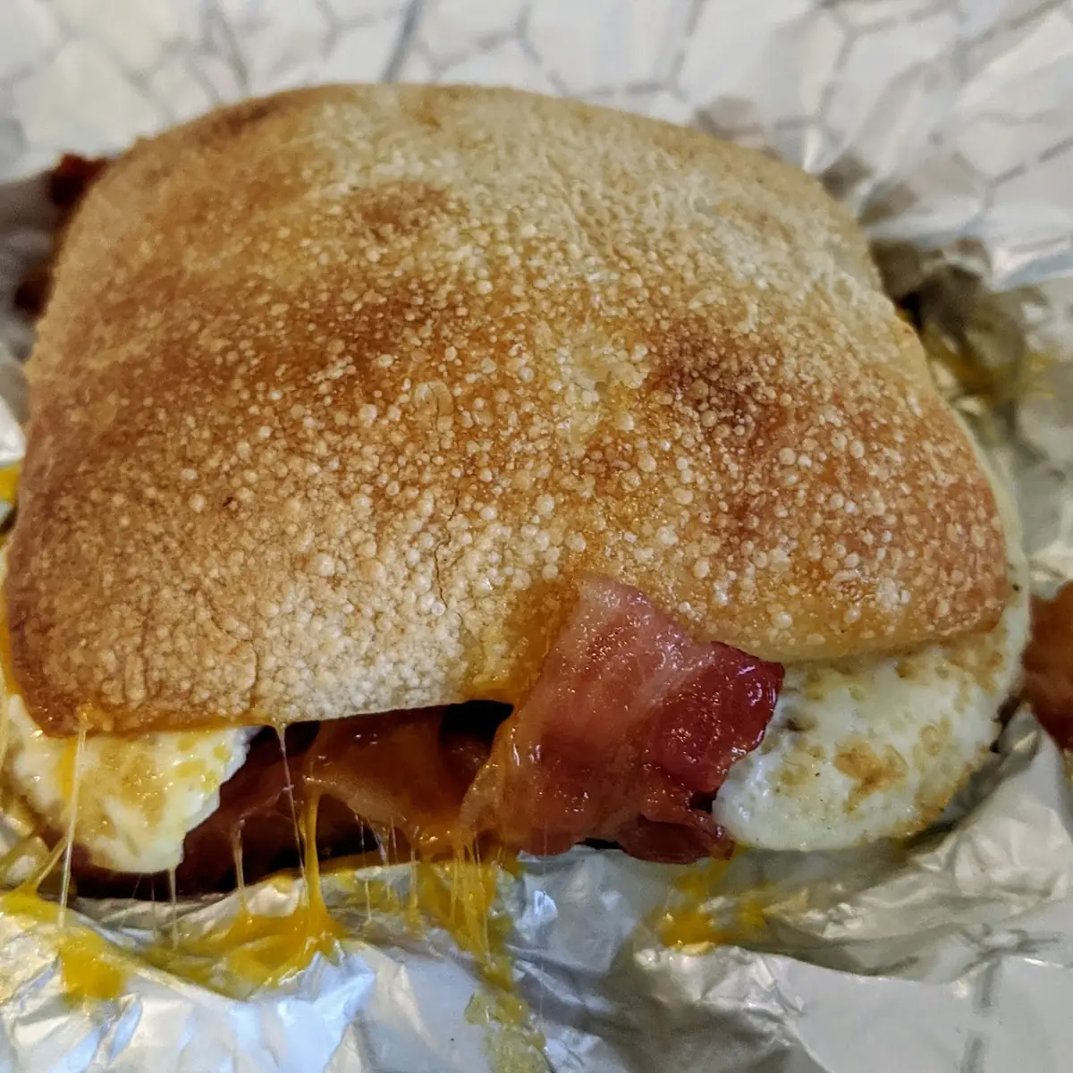 Bacon Egg & Cheese Pannini