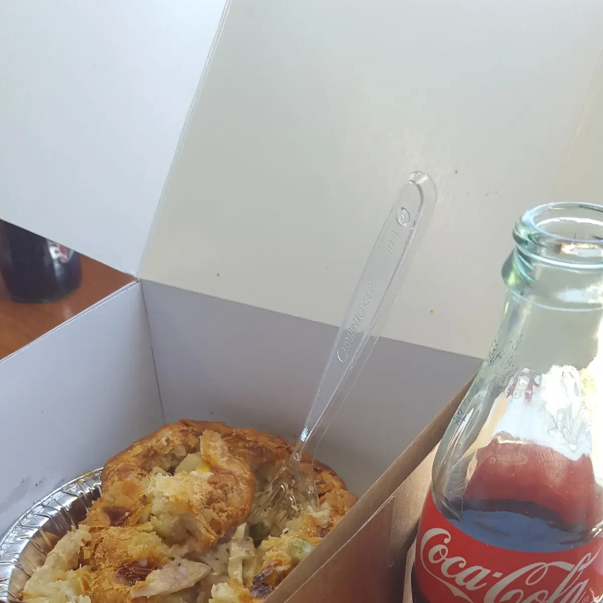 Glass Bottle Coke