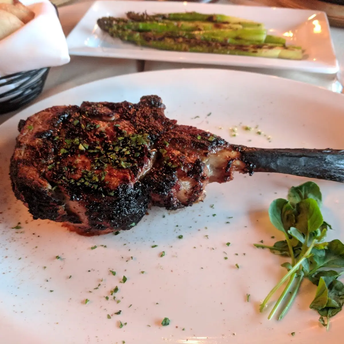 Cajun Ribeye Cooked Medium