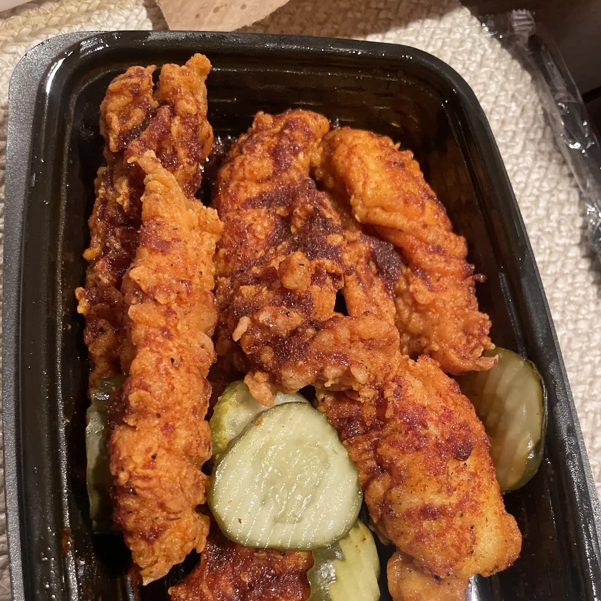 Fried Chicken Tenders and Fries