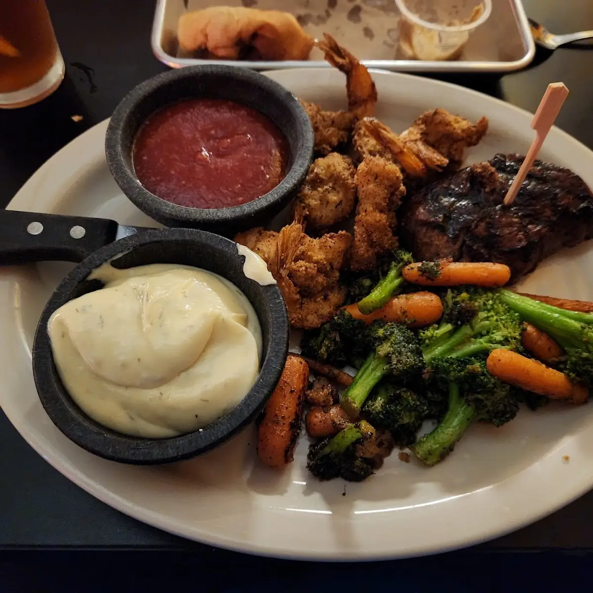 Steak and Shrimp