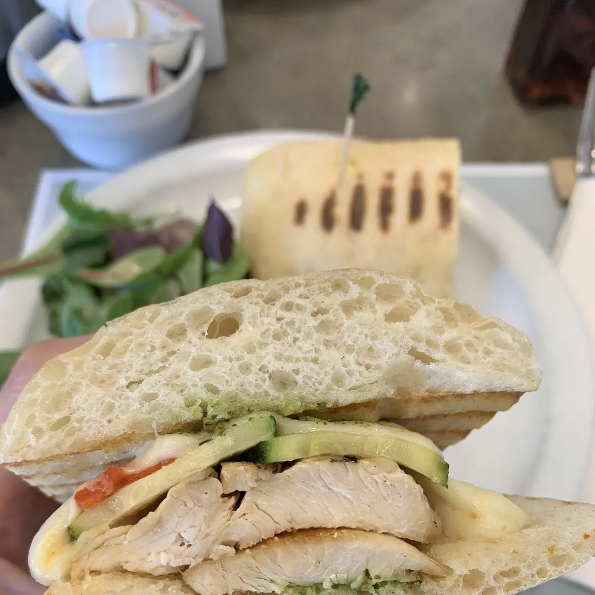 Chicken Pesto Panini