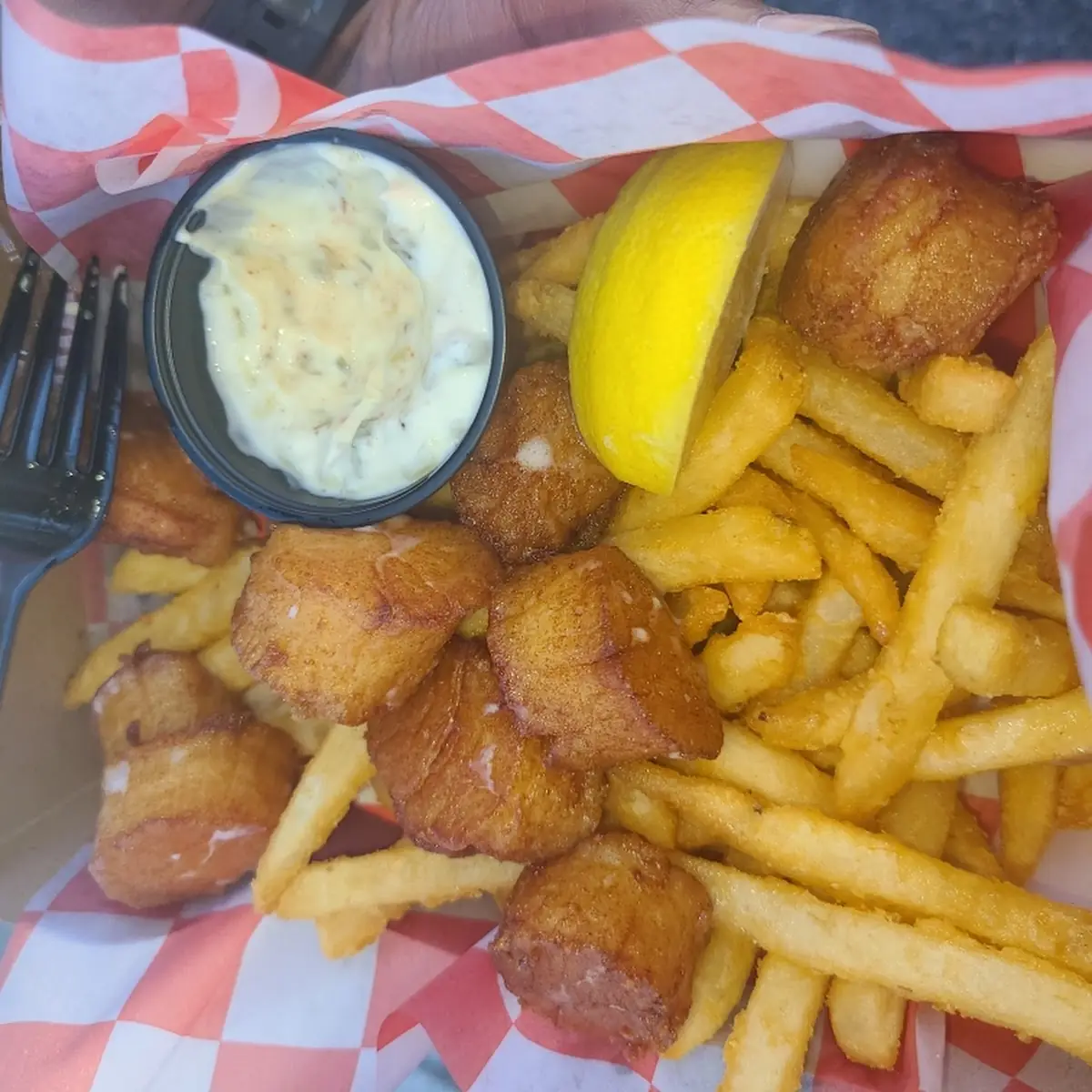 Fried Scallops