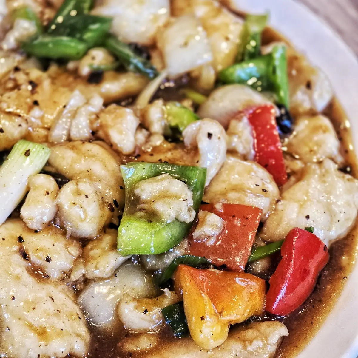 Filet Fish with Black Bean Sauce