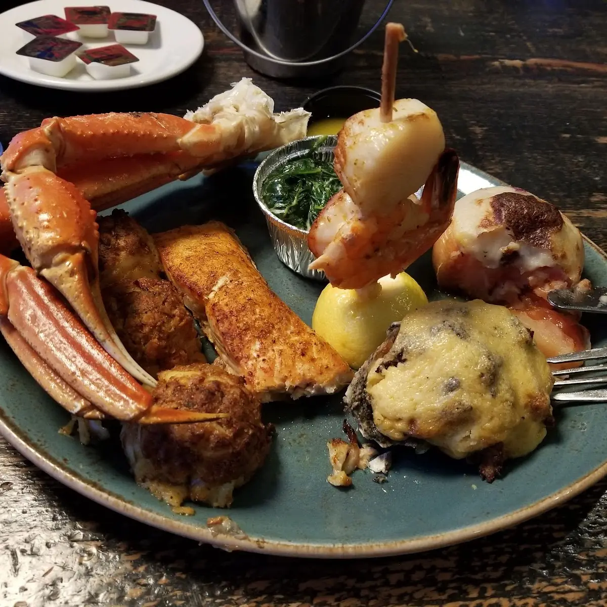 Broiled Seafood Platter