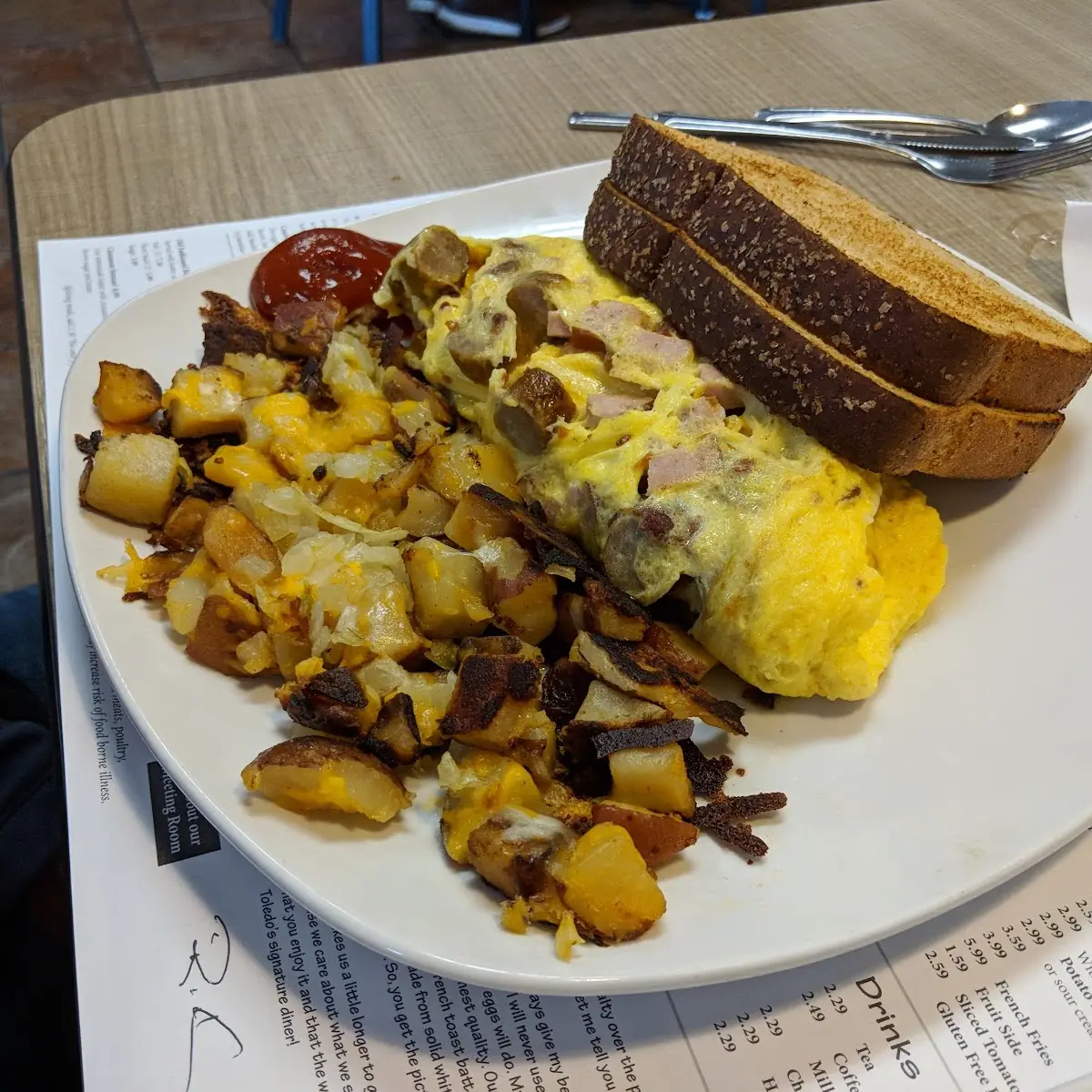 Meat Lovers Omelette