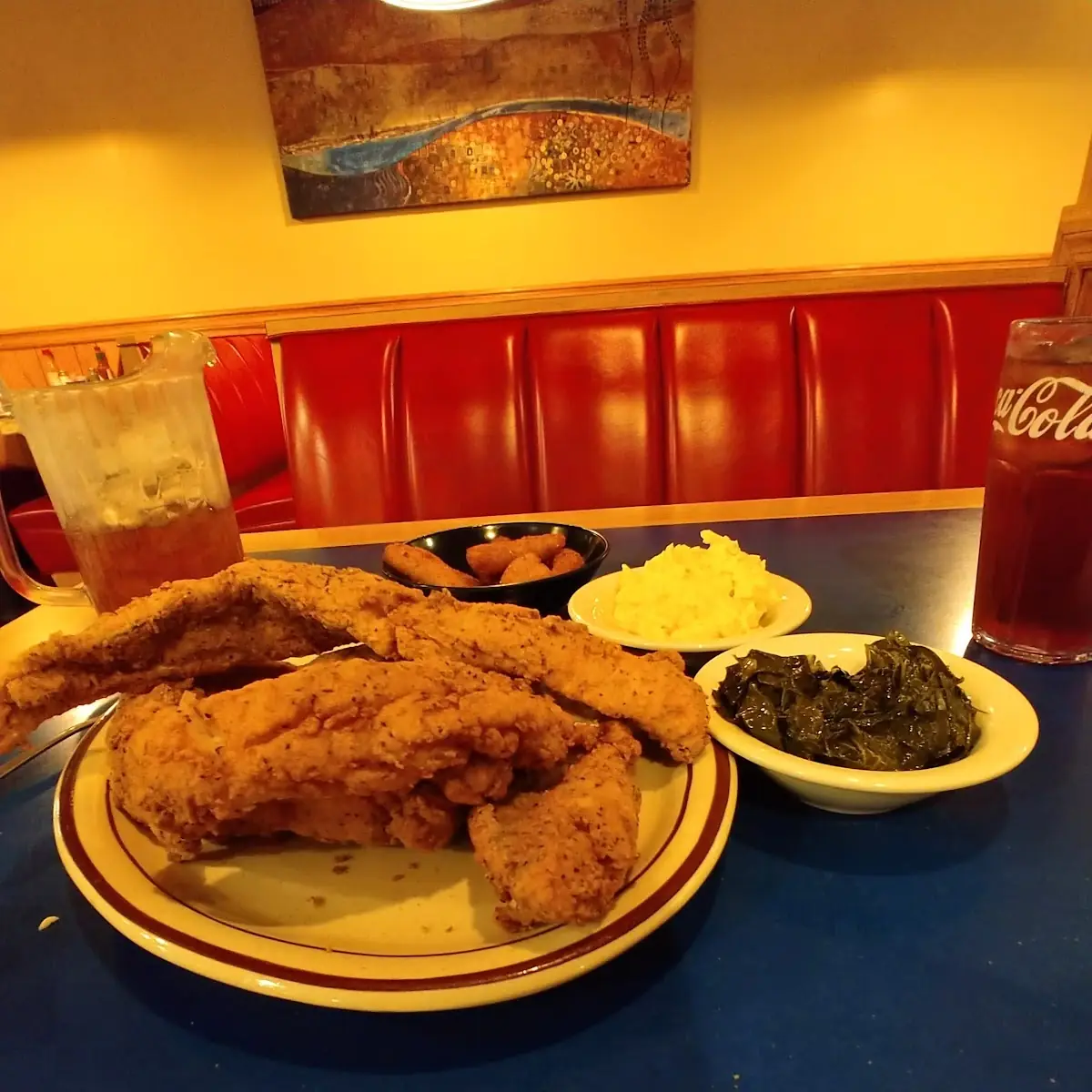 Collared Greens and Potato Salad