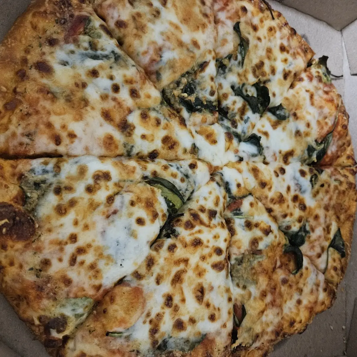 Spinach Pizza
