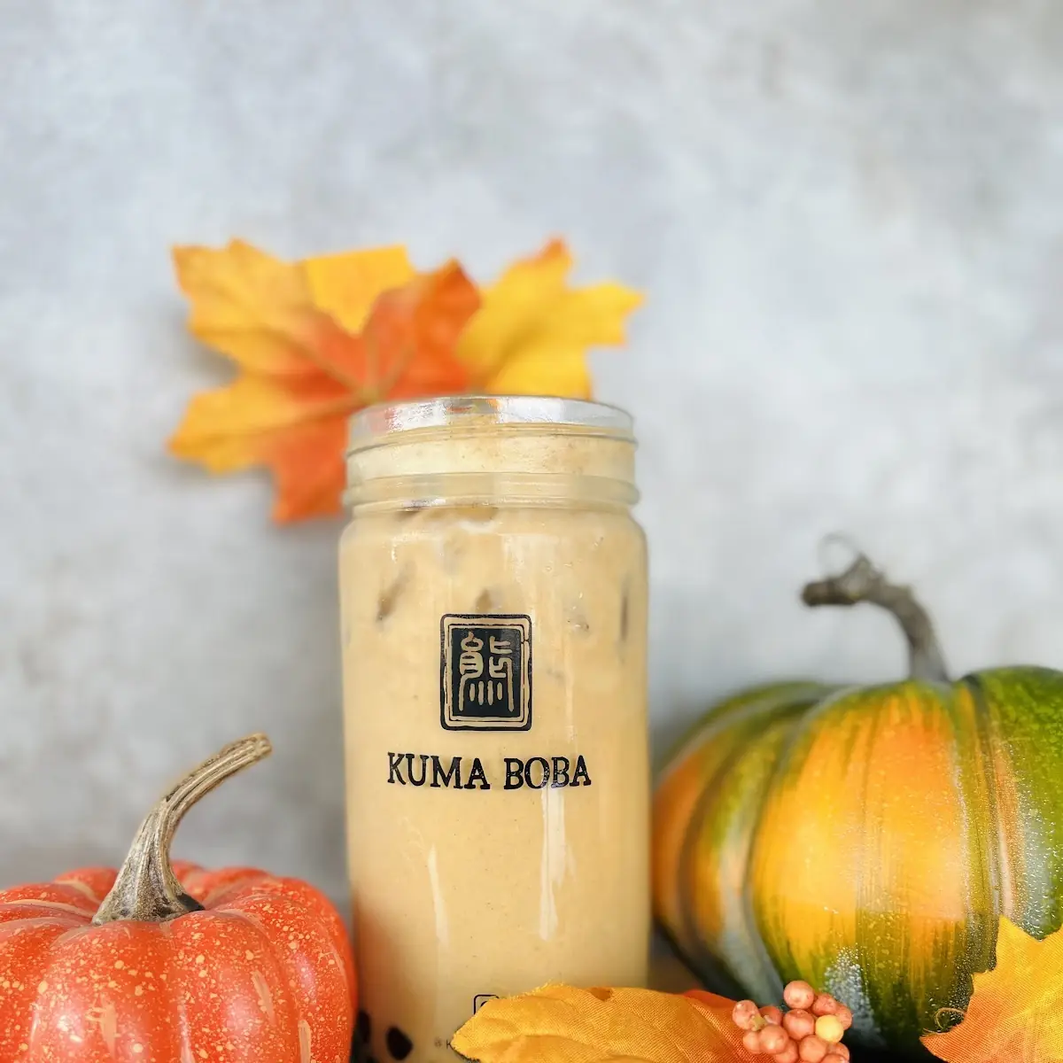 Pumpkin Spice Milk Tea