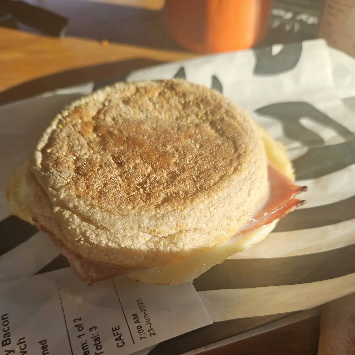 Turkey Bacon Cheddar & Egg White Sandwich
