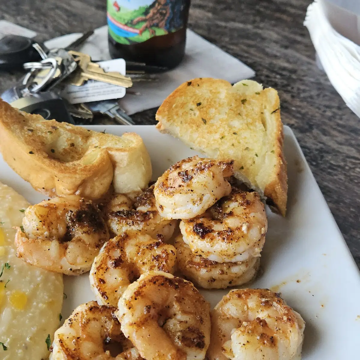 Grilled Shrimp & Grits