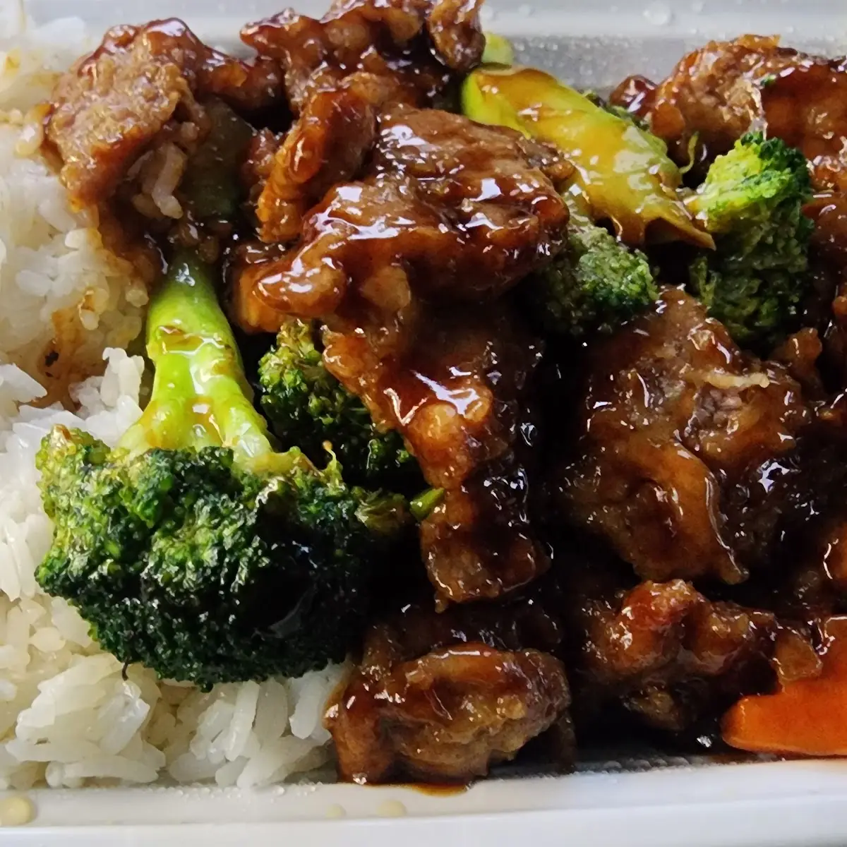 Beef & Broccoli with White Rice