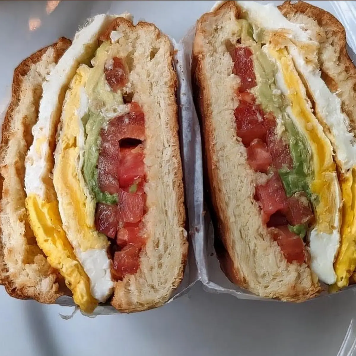 Bacon Egg Cheese Avocado Salsa Verde