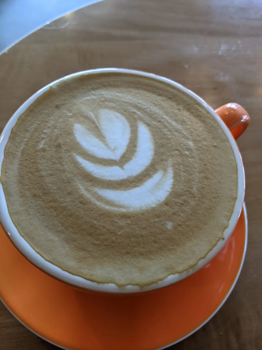 Caramel Latte w Almond Milk