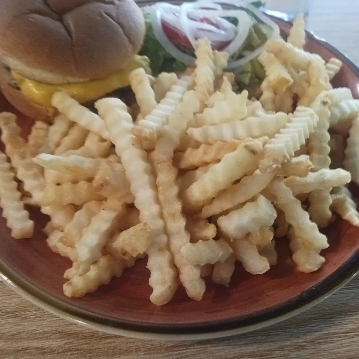 Cheeseburger and Fries