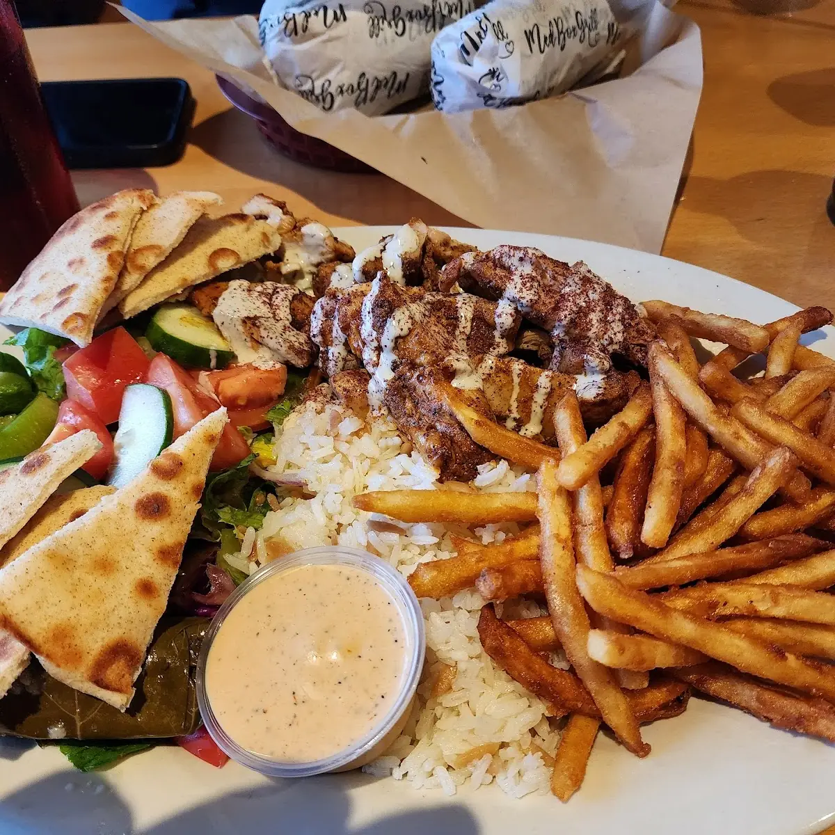 Chicken Shawarma Plate