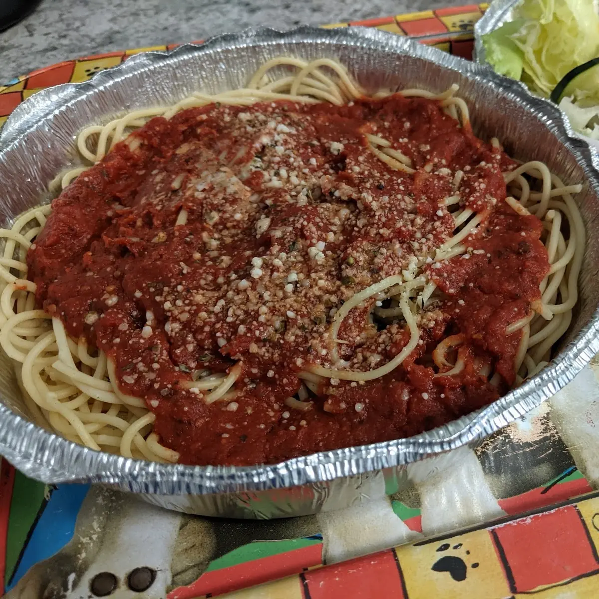 Spaghetti with Sauce