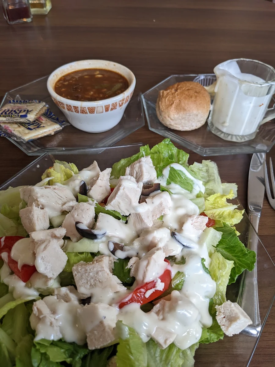 Caesar Salad with Chicken Breast