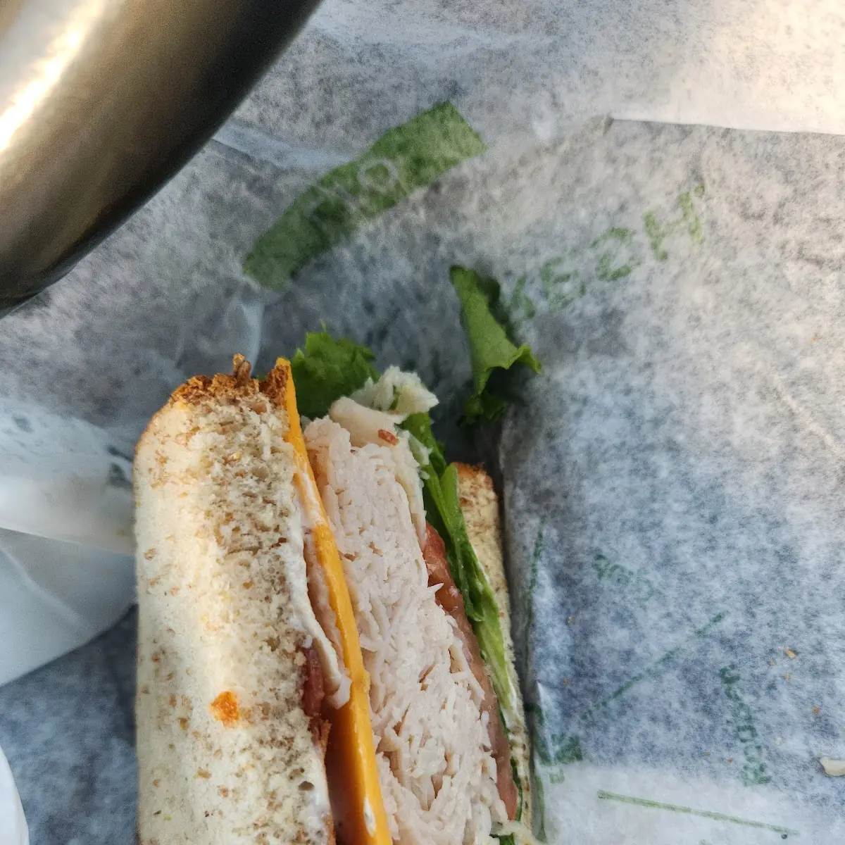 Turkey Ranch & Bacon Sandwich