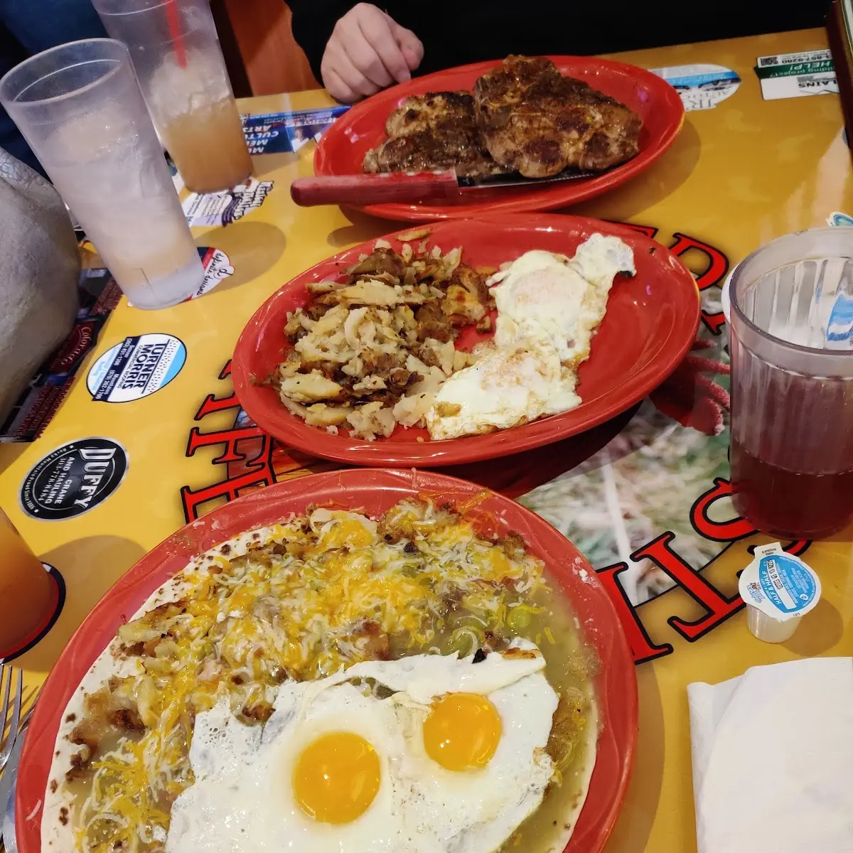 Hamburger Steak & Eggs